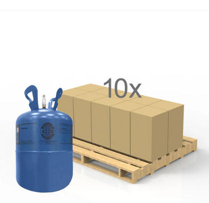 R-422B (NU-22) Refrigerant – 25 lb High-Purity Sealed Cylinder