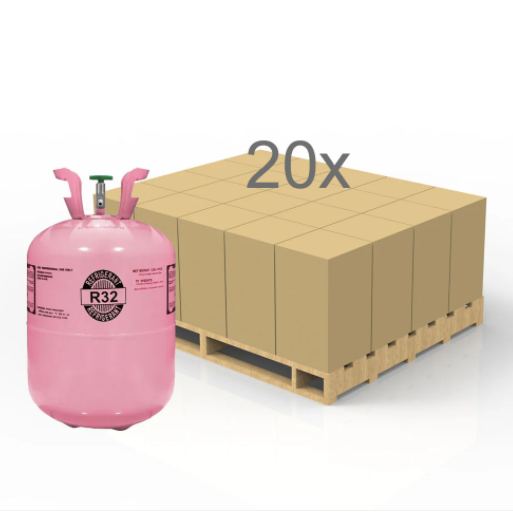 R-32 Refrigerant Gas – 20 lb Factory-Sealed Cylinder