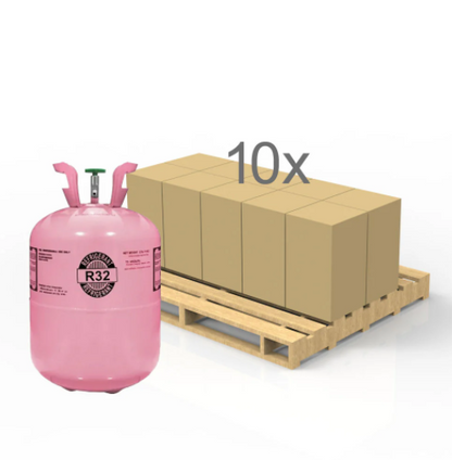 R-32 Refrigerant Gas – 20 lb Factory-Sealed Cylinder