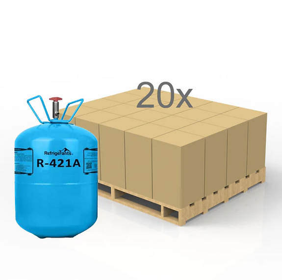 R-421A Refrigerant – 25 lb High-Purity Sealed Cylinder