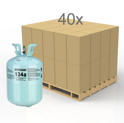 R-134A Refrigerant 30 lb Cylinder – Factory Sealed High-Purity Gas